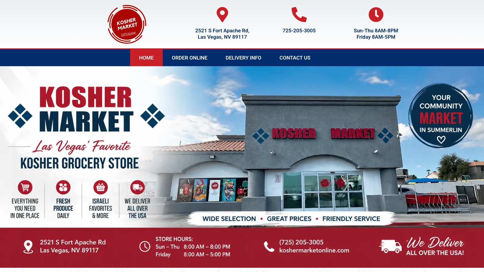 Kosher Market Las Vegas