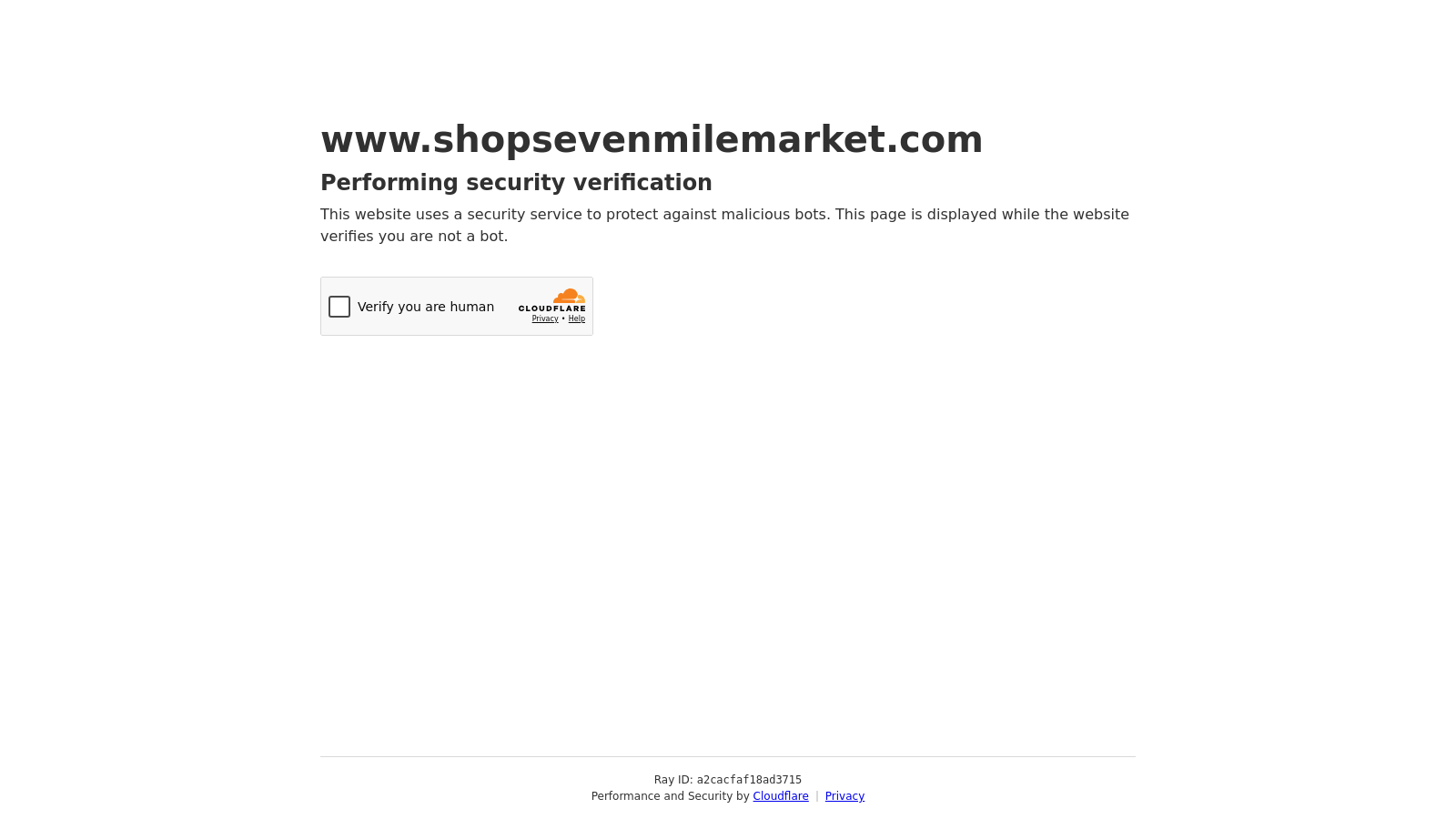 Seven Mile Market