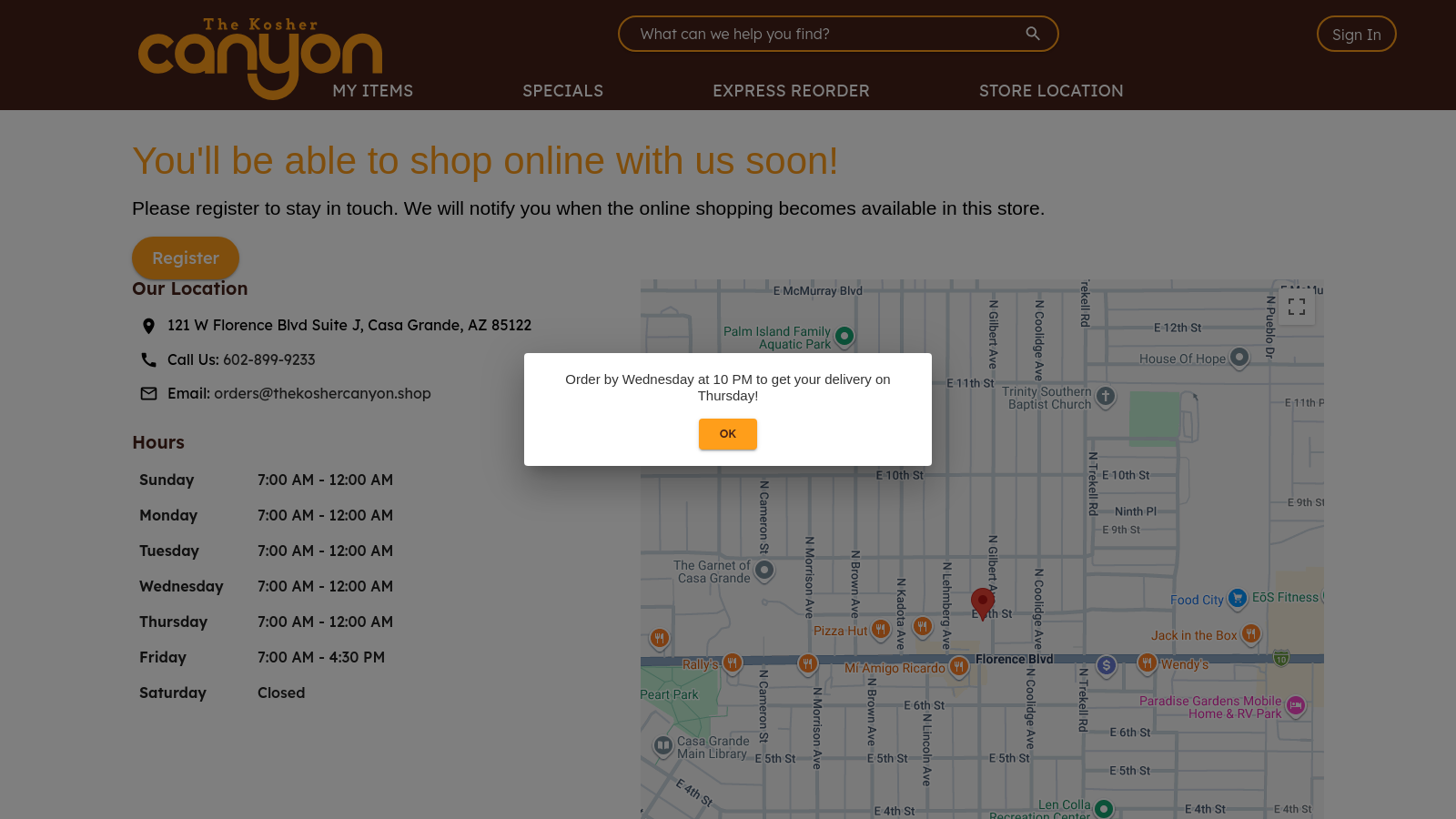 Canyon Glatt Kosher Market