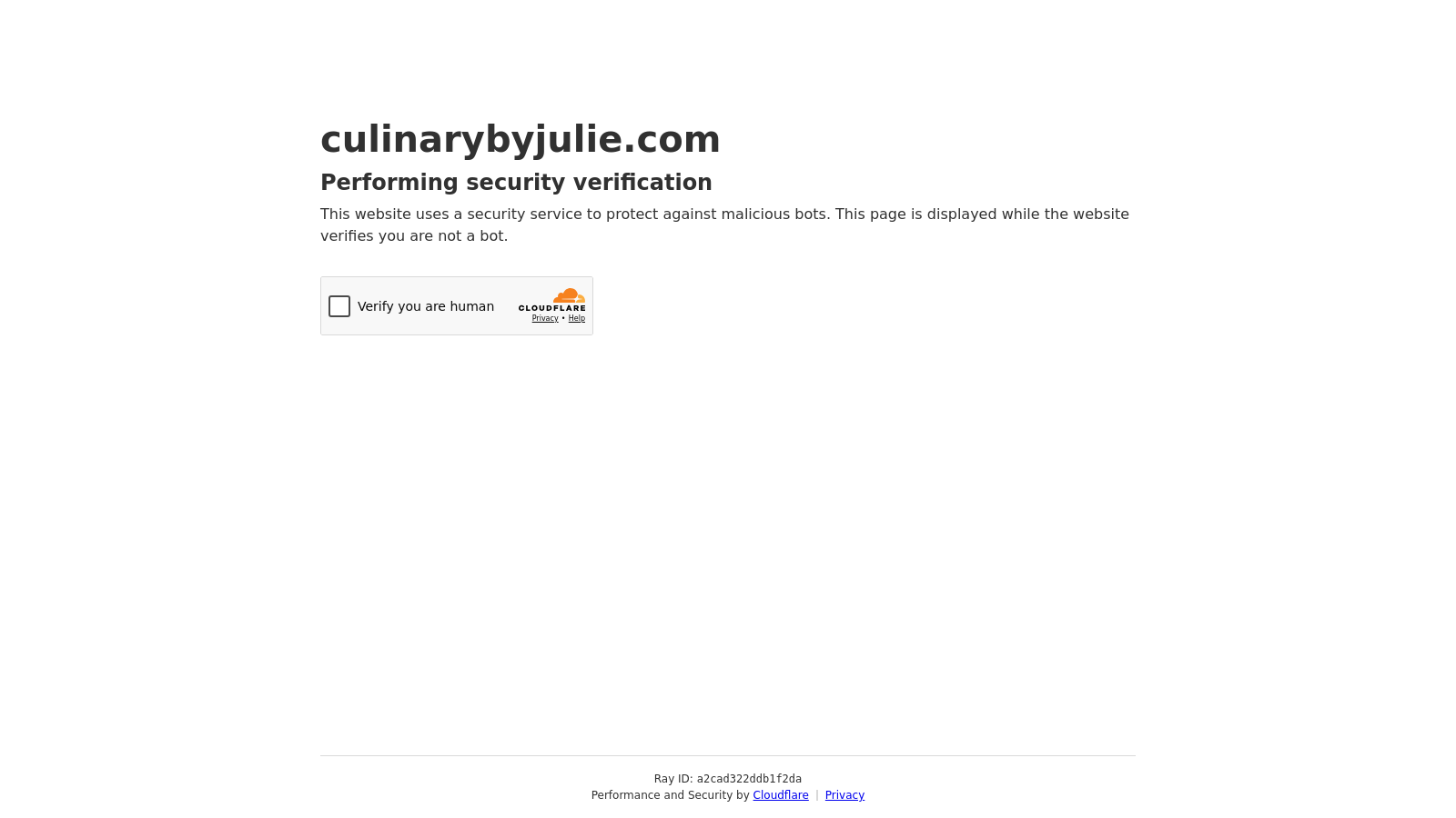 Culinary by Julie