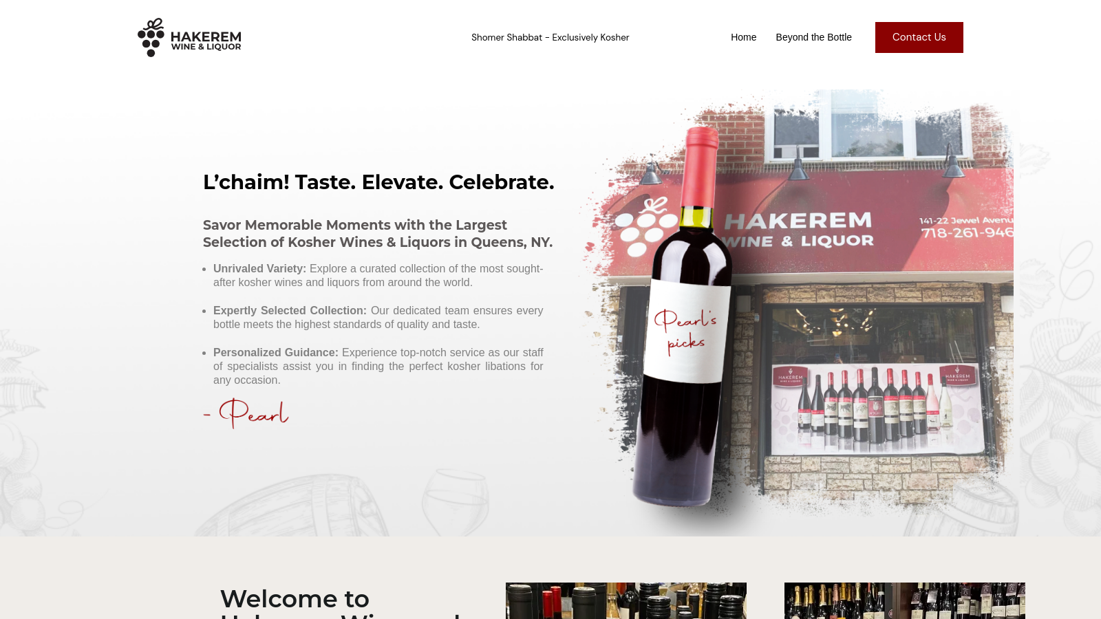 Hakerem Wine and Liquors