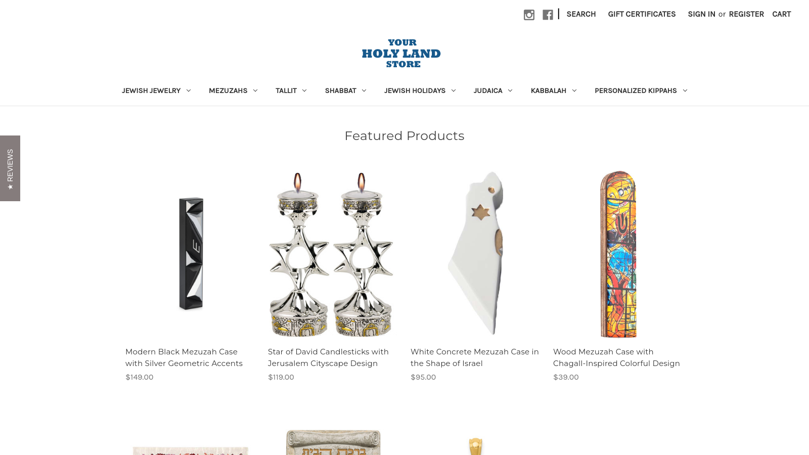Your Holy Land Store