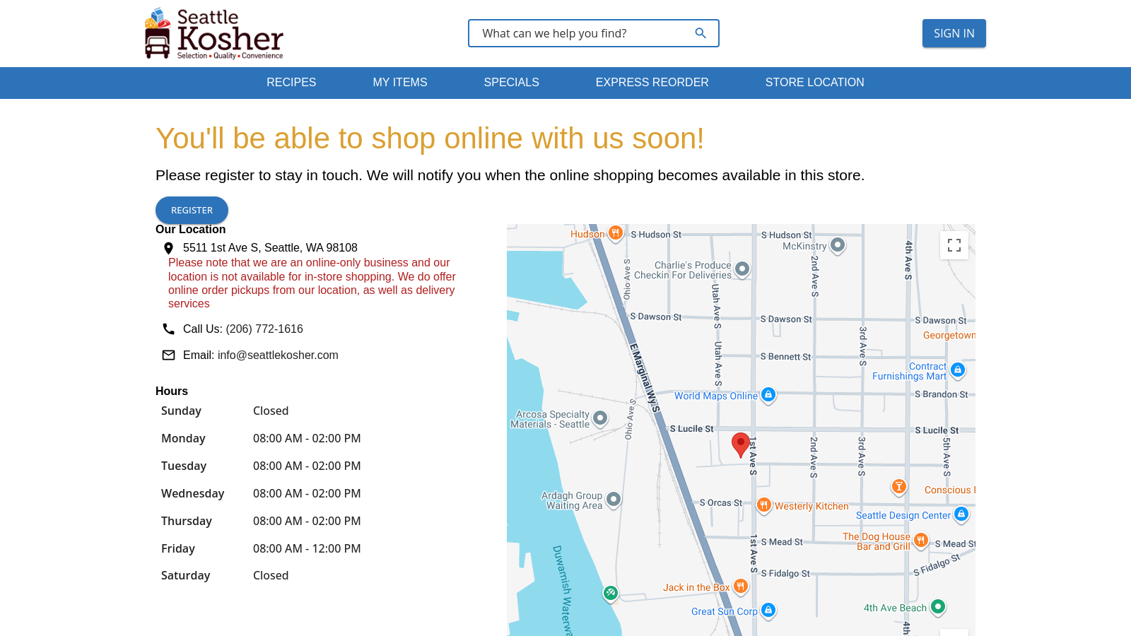 Seattle Kosher Delivery