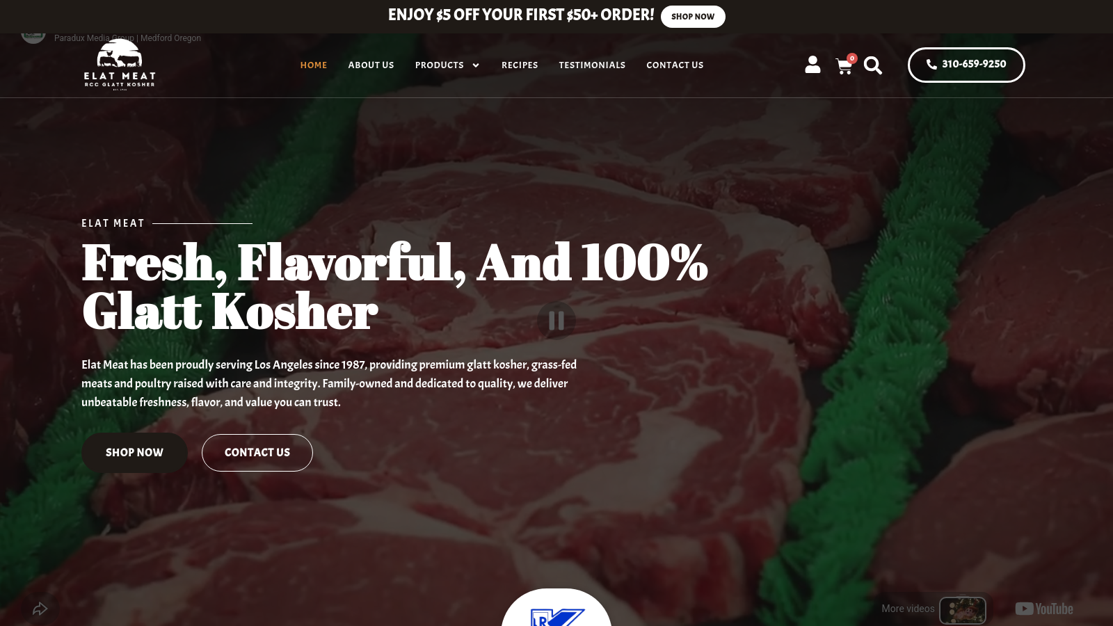 Elat Market Meat Department