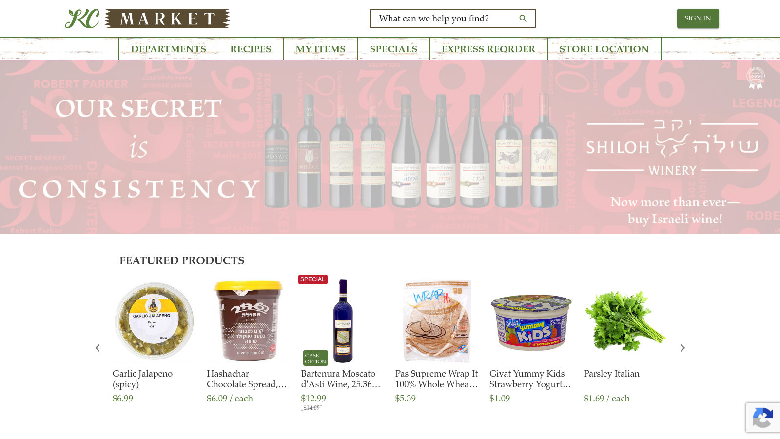 Kosher Central Deliveries