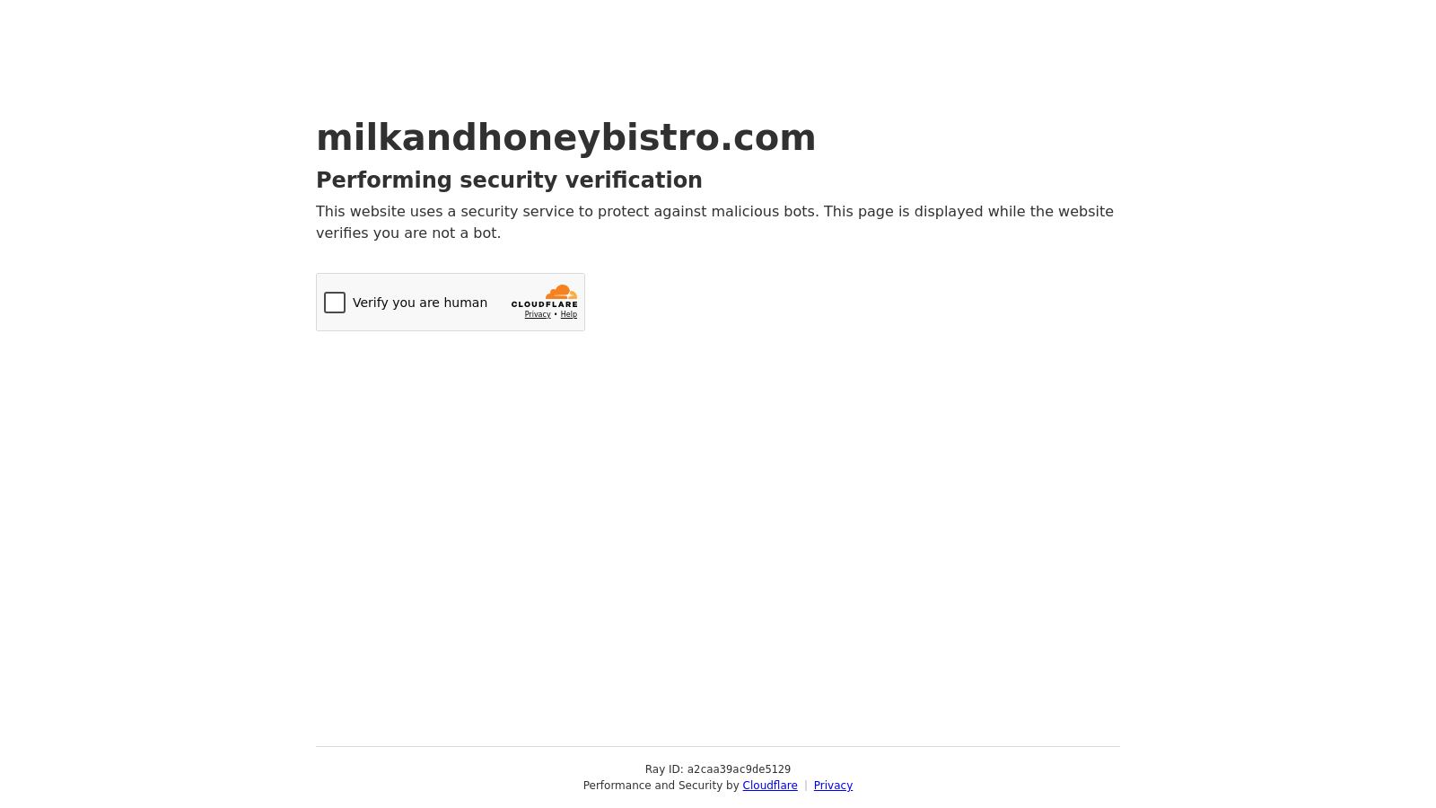 Milk and Honey Bistro