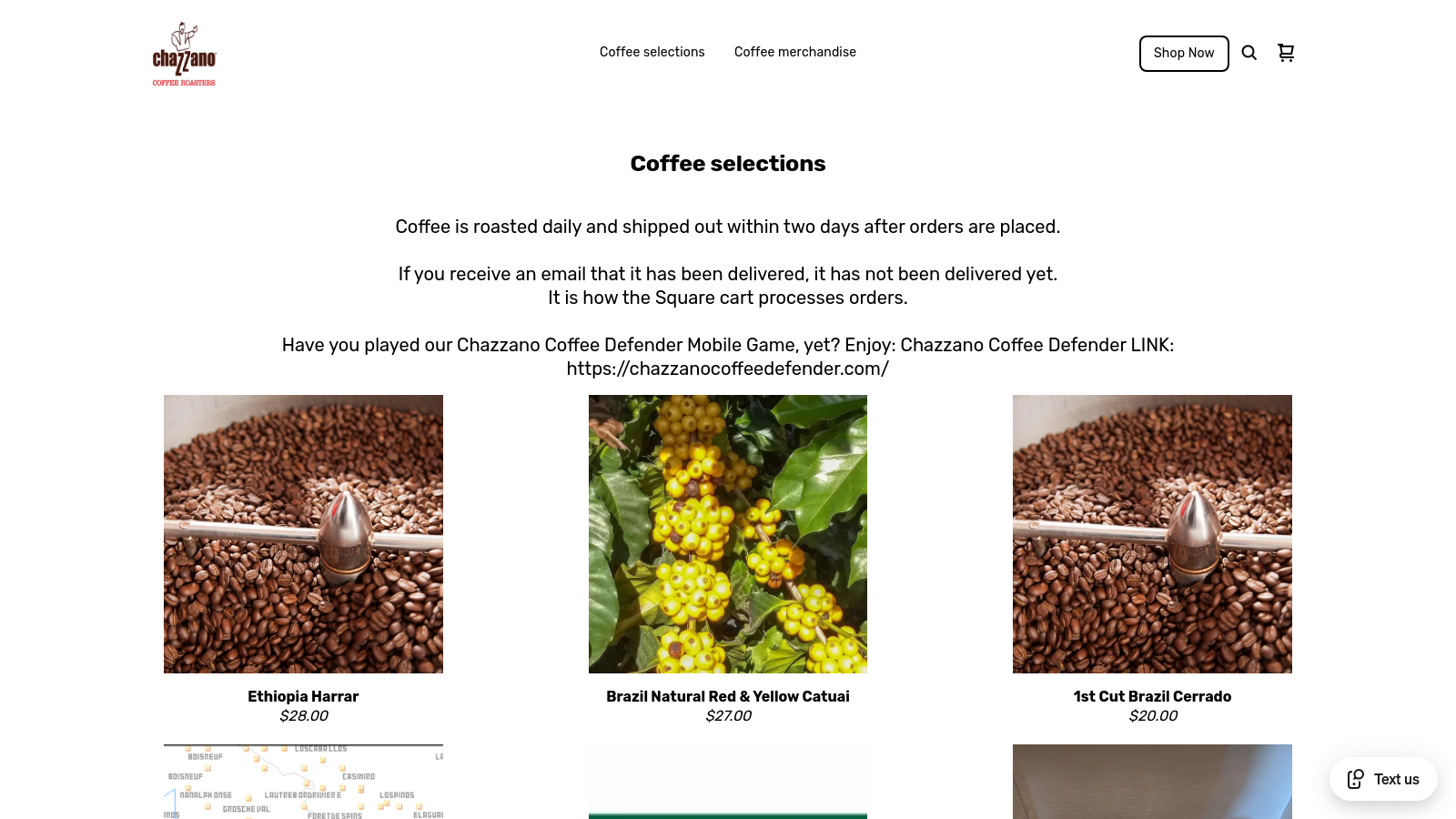 Chazzano Coffee