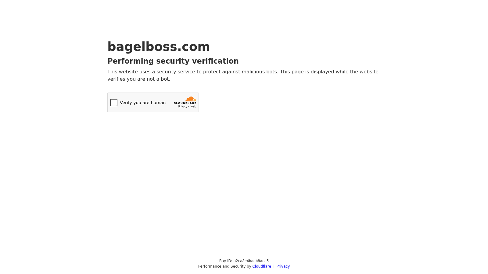 Bagel Boss