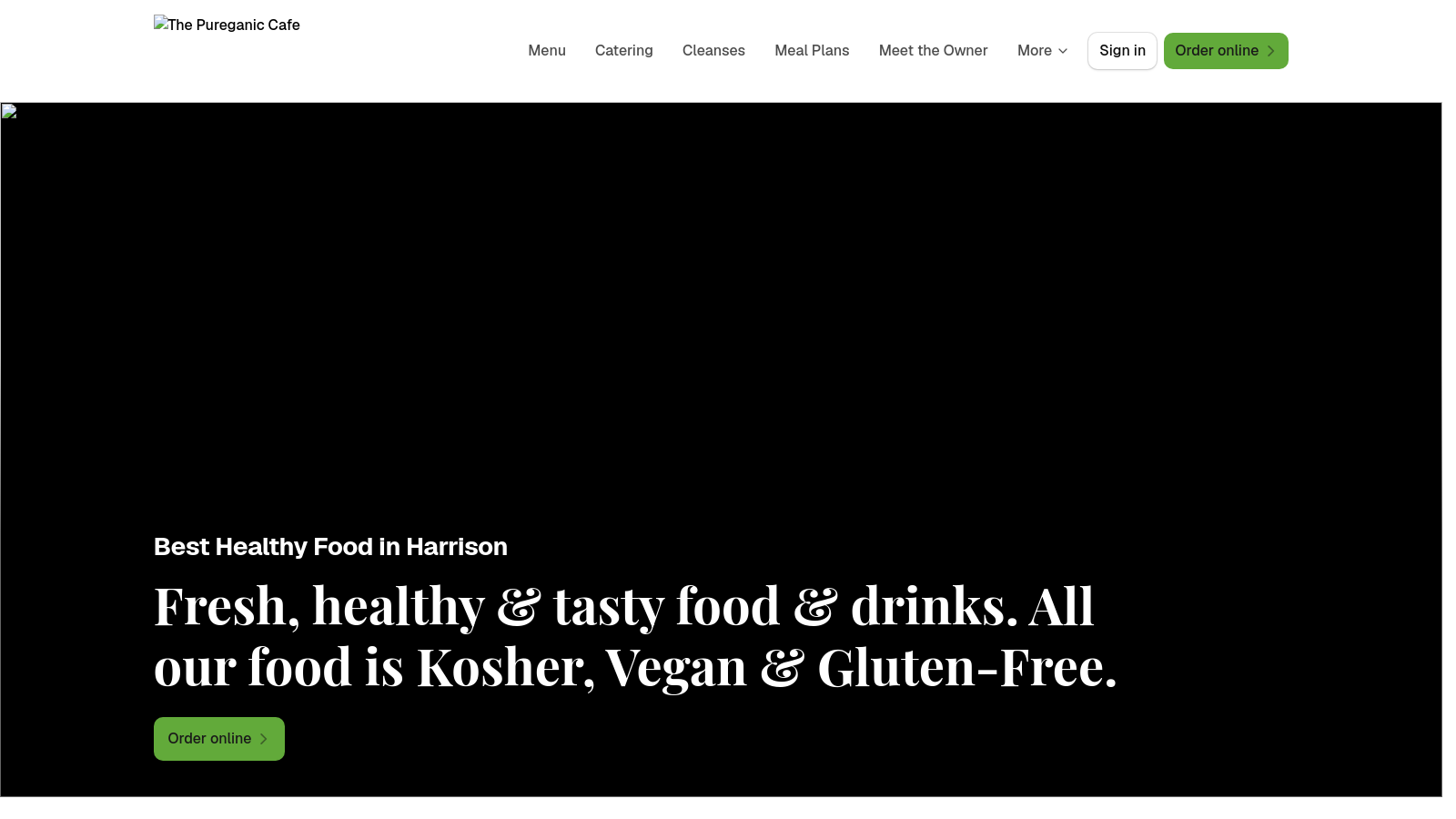 The Pureganic Cafe