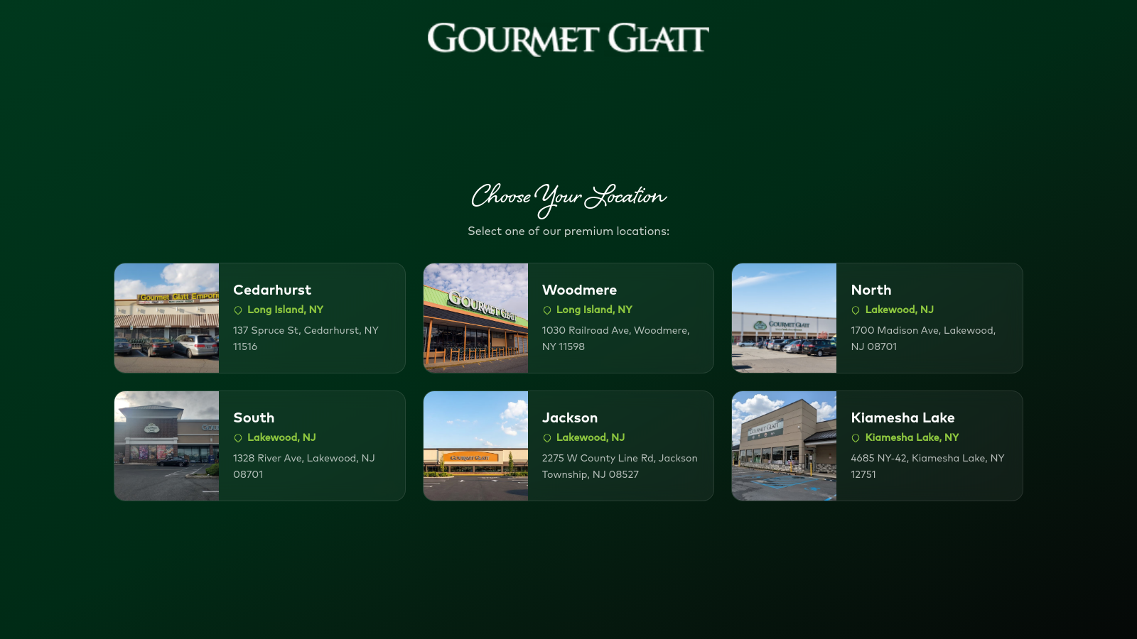 Gourmet Glatt Cedarhurst