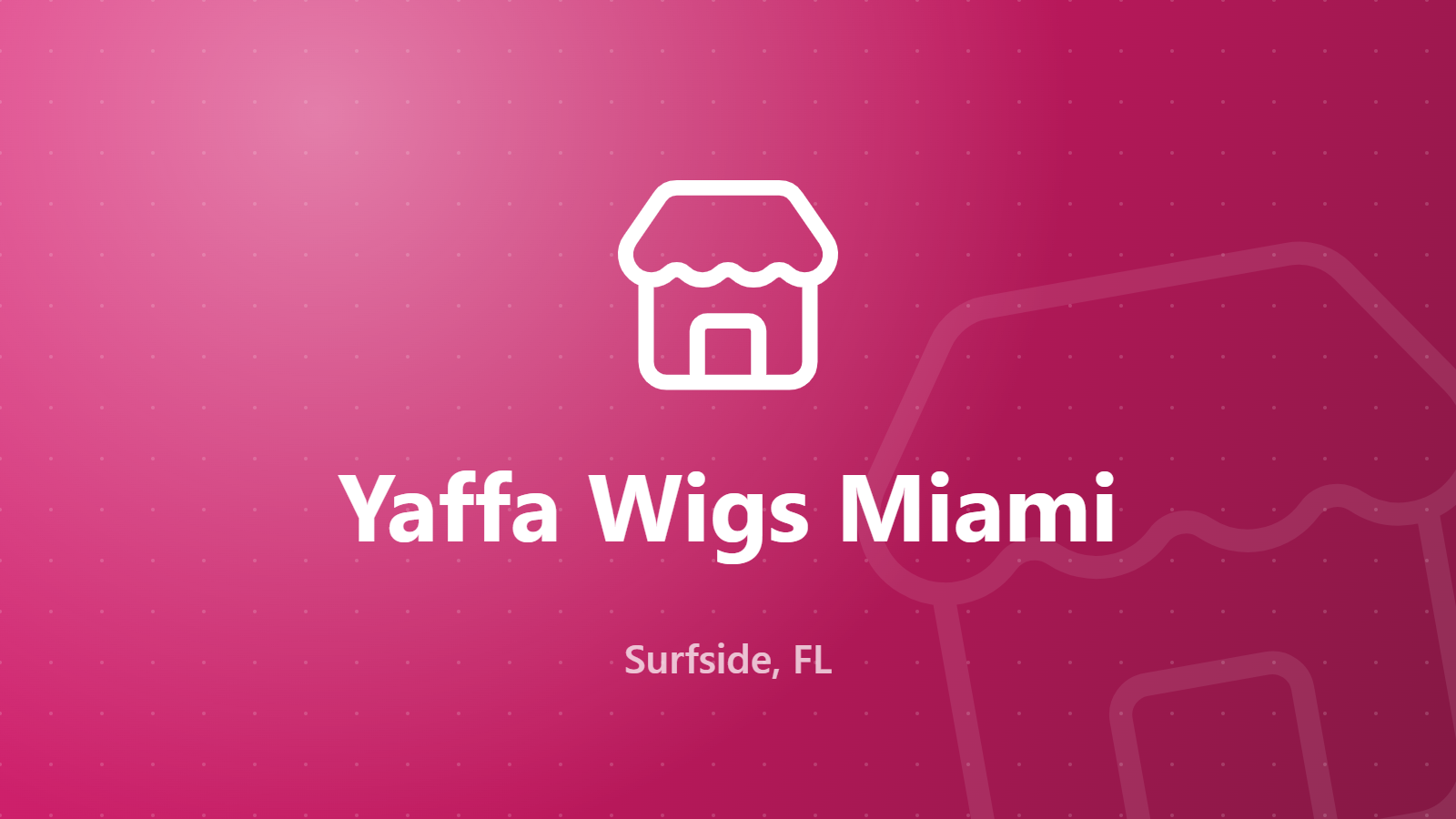 Yaffa Wigs Miami