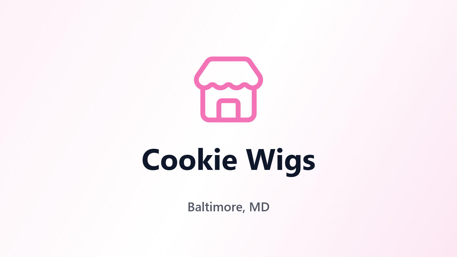 Cookie Wigs