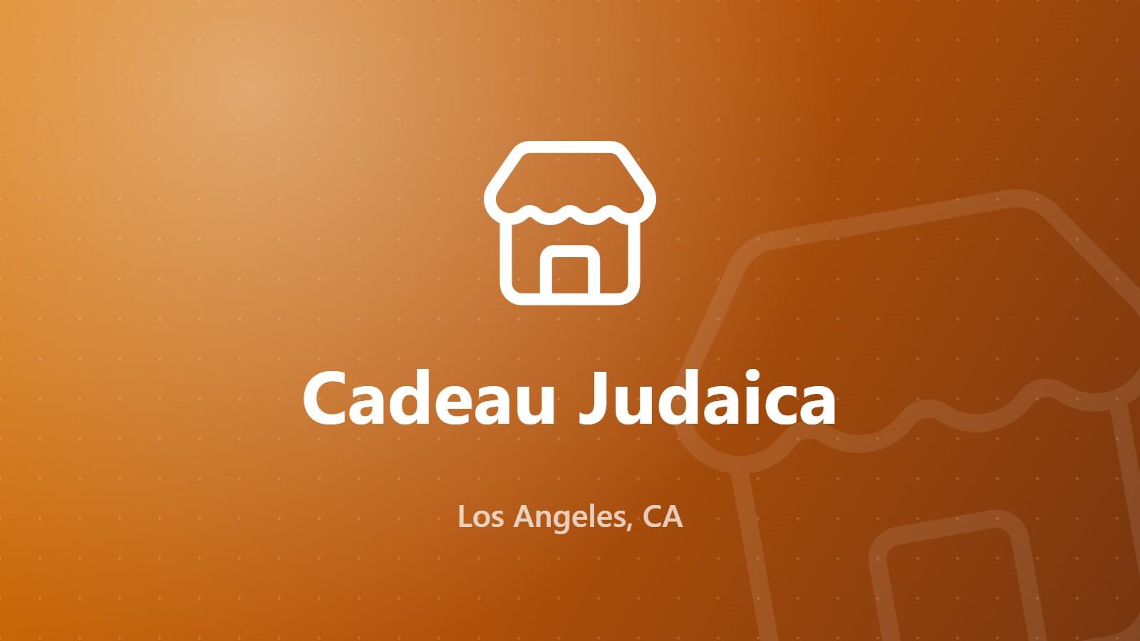 Cadeau Judaica