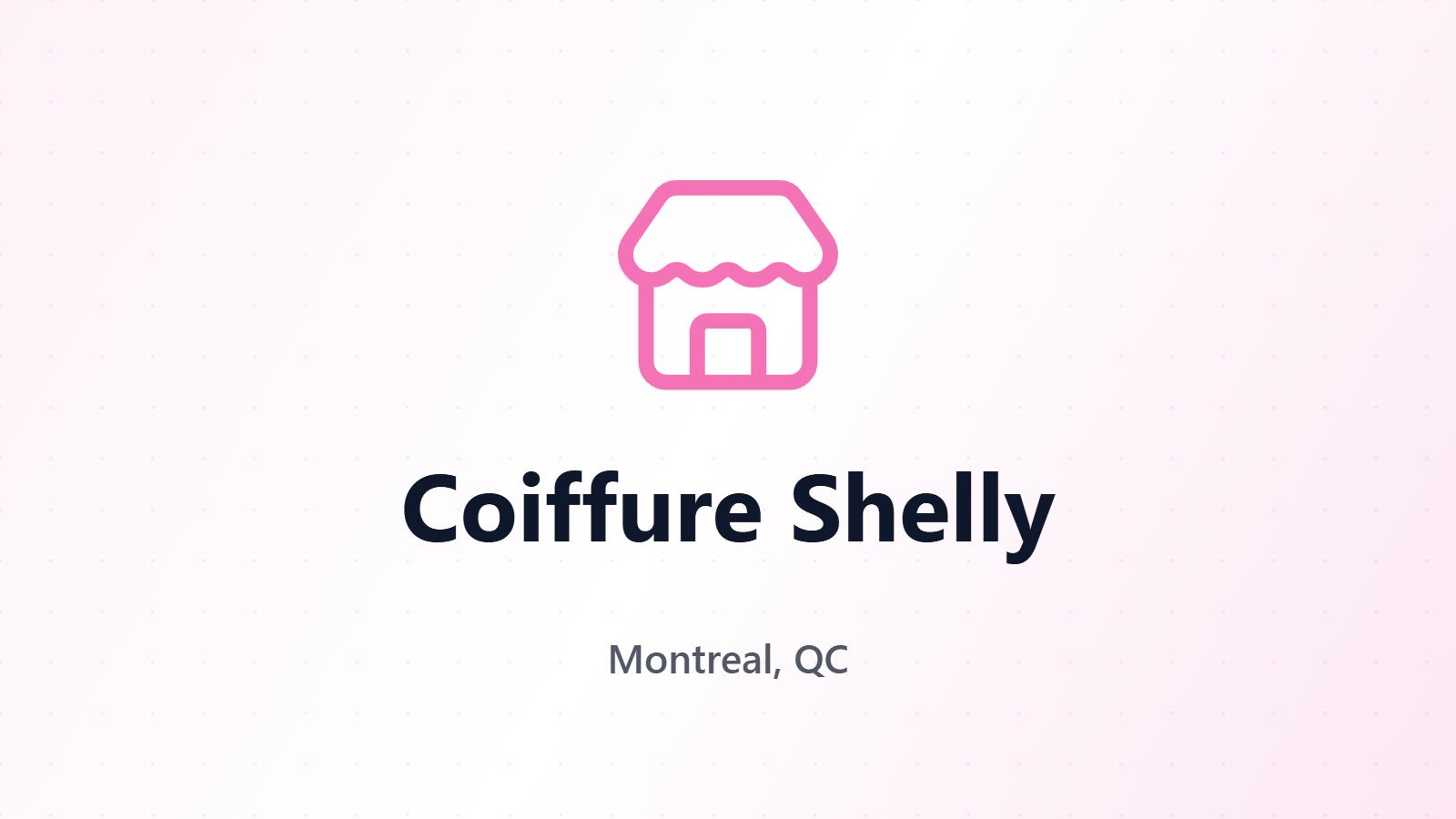 Coiffure Shelly
