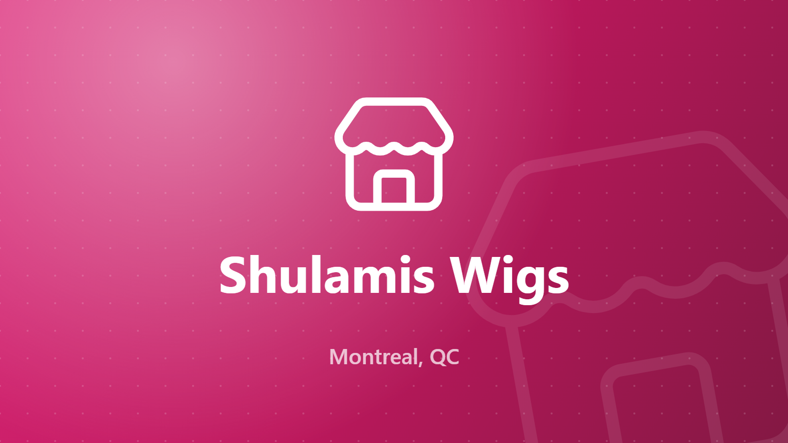 Shulamis Wigs