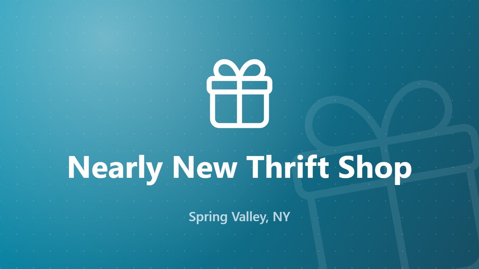 The Nearly2New Shop