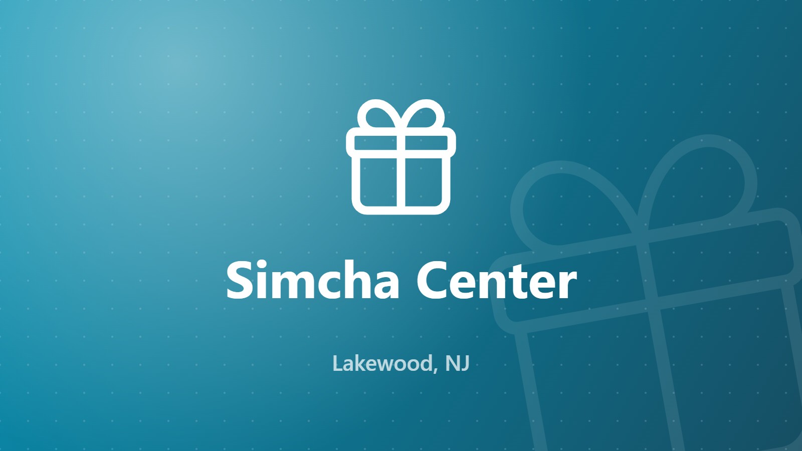 Simcha Center
