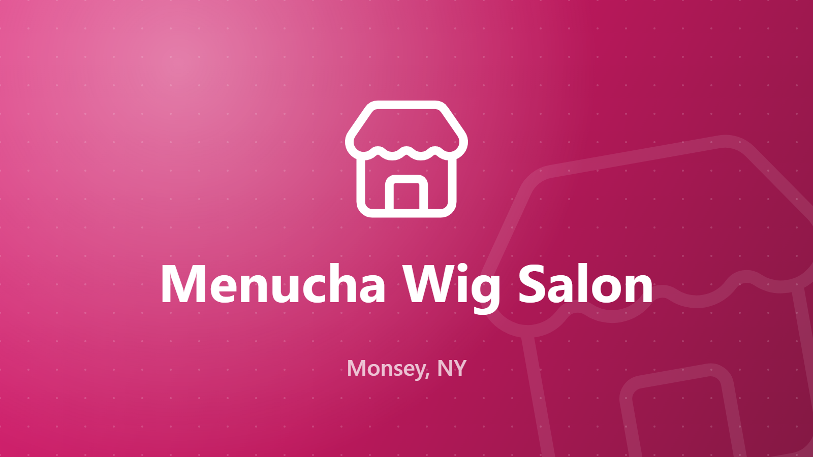 Menucha Wig Salon