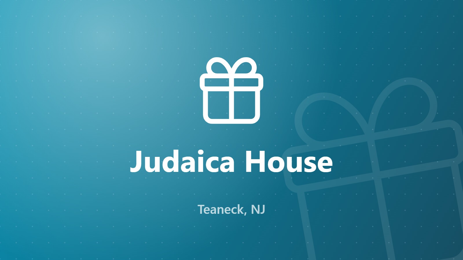 Judaica House