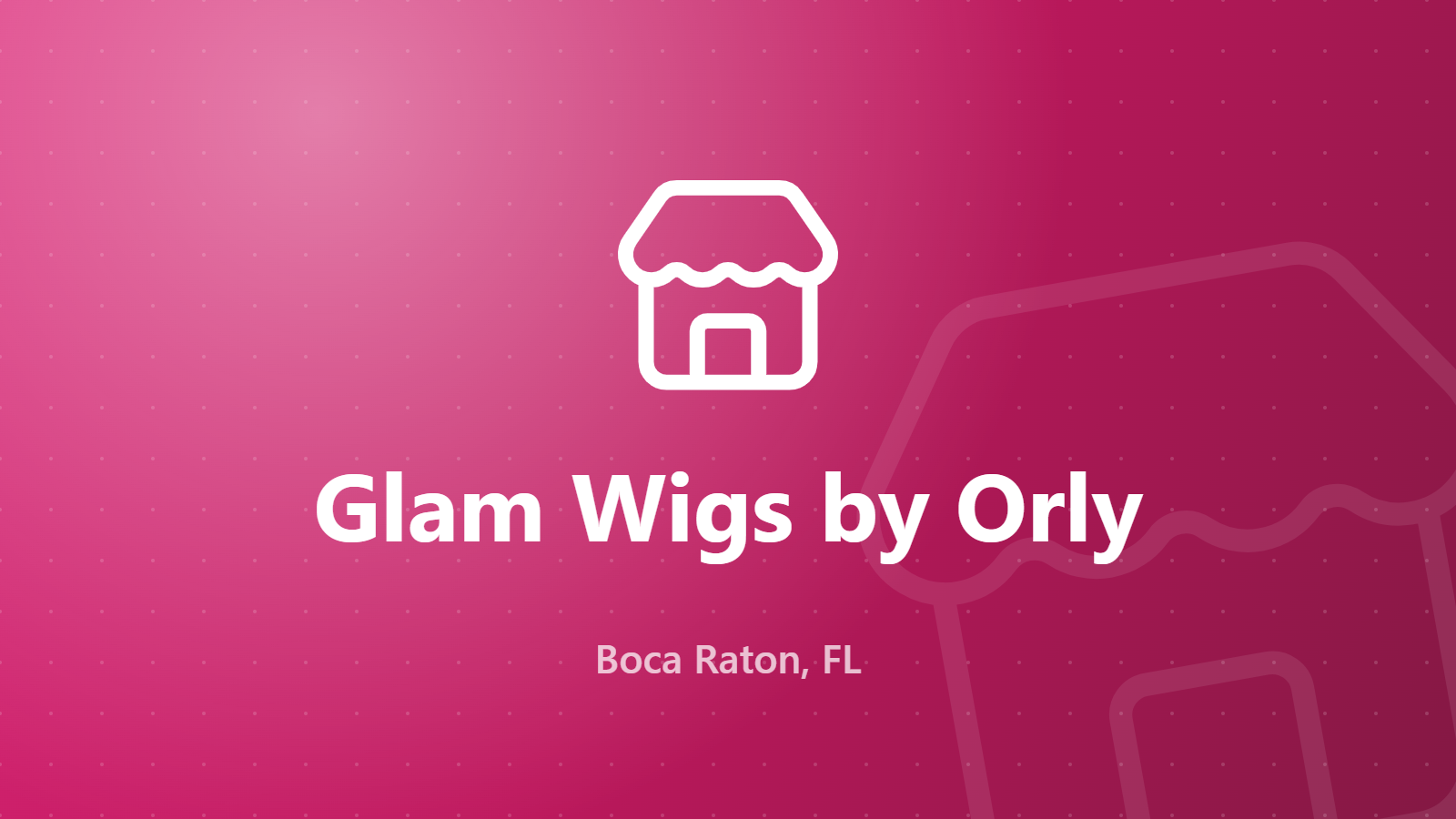 Glam Wigs by Orly